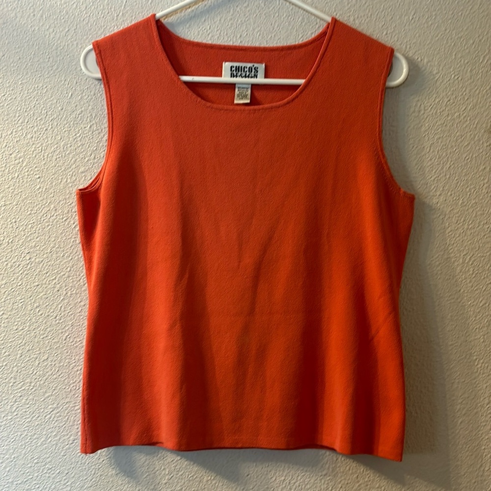 Chicos design sweater tank size 1